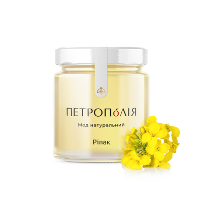 Ріпаковий мед 300 г 4010101 фото